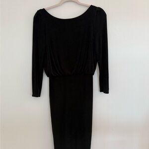 Alice and Olivia Black Women's Dress